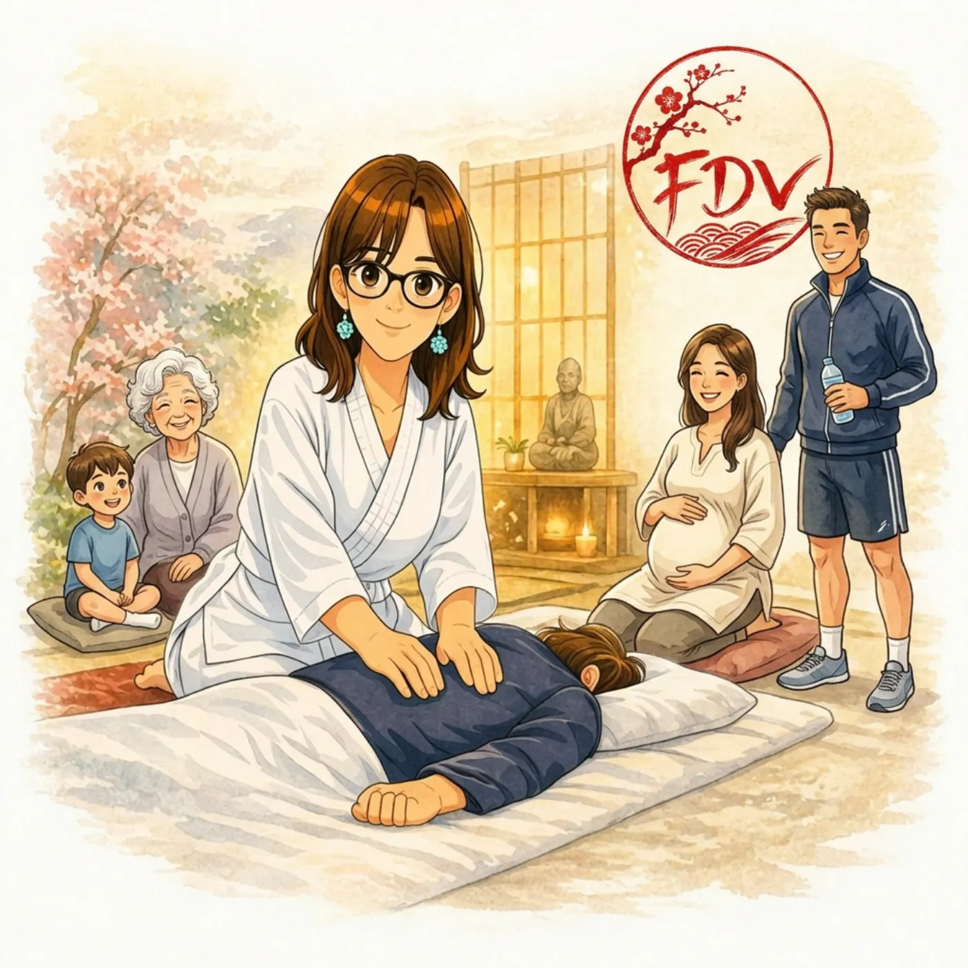 Le shiatsu pour tous les publics